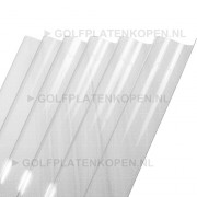 Polycarbonaat golfplaat transparant type F 1100mm