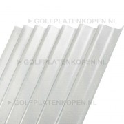 Polyester golfplaat transparant type B 1080mm