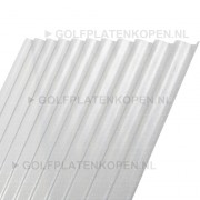 Polyester golfplaat transparant type G 830mm