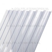 PVC golfplaat transparant type A 1000mm